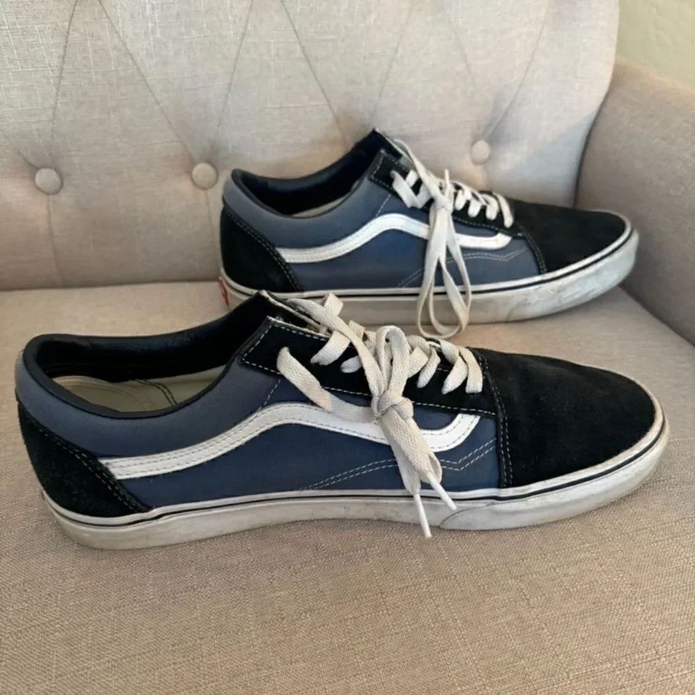 Vans old skool Navy Black Ferris Skate Shoes Size 13